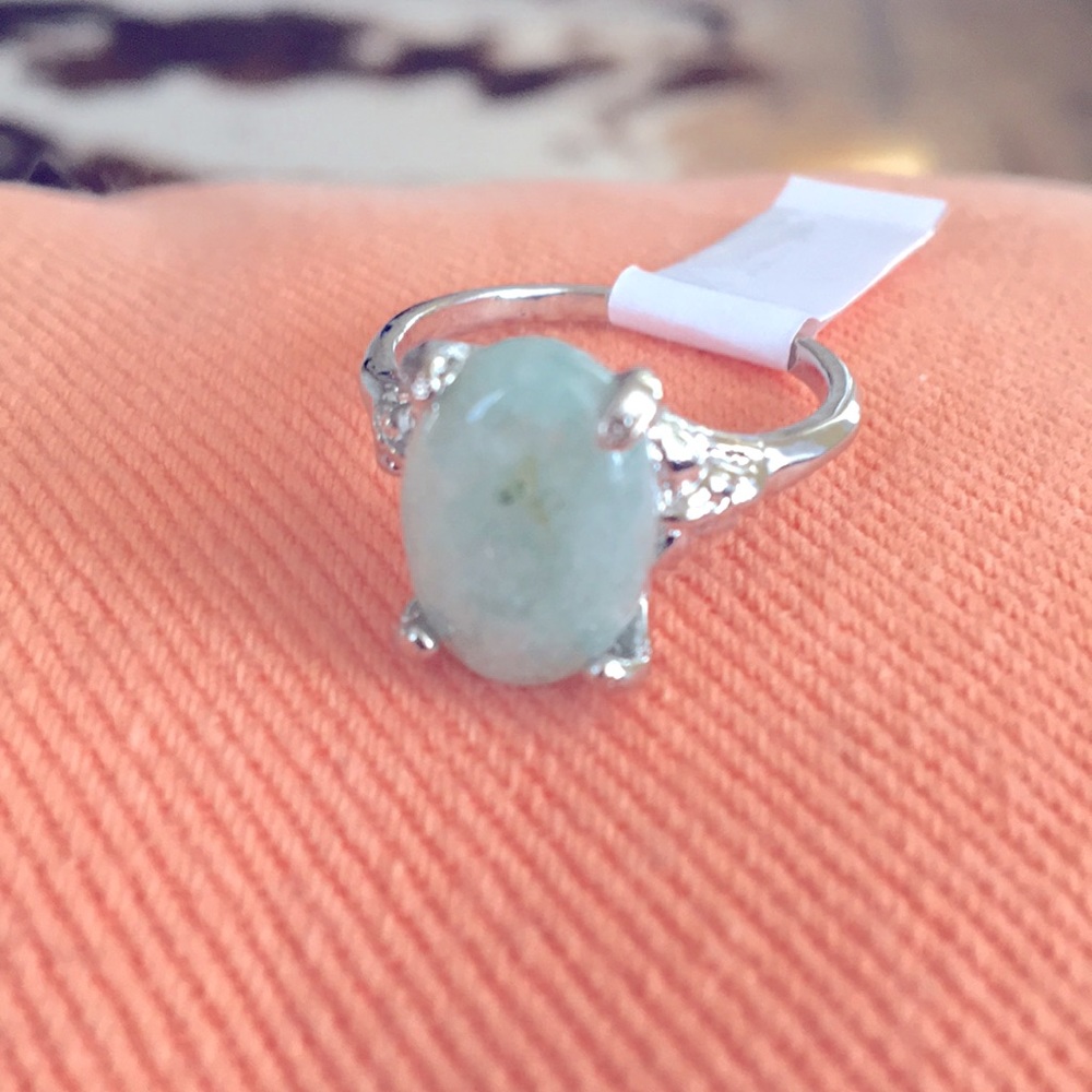 Light Green Quartz Ring 💍